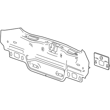 2020 Chevrolet Impala Floor Pan - 23447041