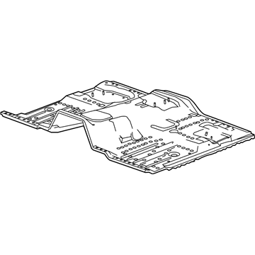 2016 GMC Sierra Floor Pan - 23211315