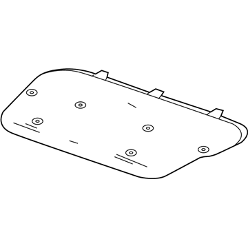 GM 22812713 Insulator, Hood
