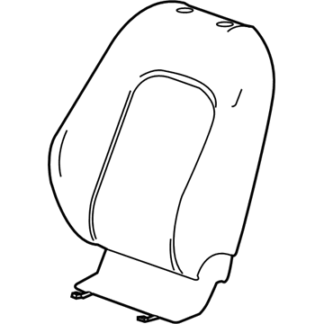 GM 42775708 COVER ASM-F/SEAT BK *BLACK