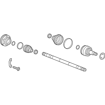 2022 Chevrolet Camaro Axle Shaft - 84855964