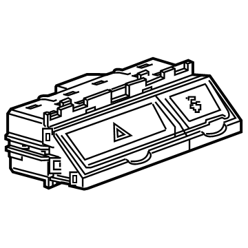 GM 86591015 SWITCH ASM-VEH STABILITY CONT SYS *JET BLACK