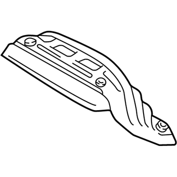 2005 Pontiac Vibe Exhaust Heat Shield - 88969036