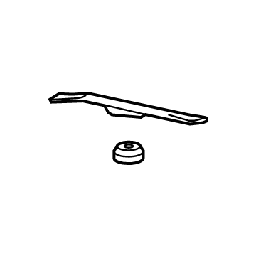GM 84398048 Bracket Assembly, F/End Sh Met Cr Br