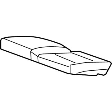 Saturn Outlook Seat Cushion Pad - 23319393