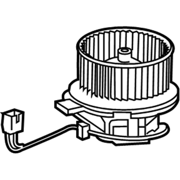2020 Buick Regal Blower Motor - 39220106
