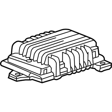 42338477 GM Radio Speaker Amplifier Assembly Illustration 1 of 1