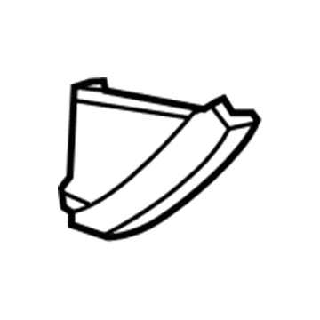 Chevrolet Corvette Dash Panel Vent Portion Covers - 84400647