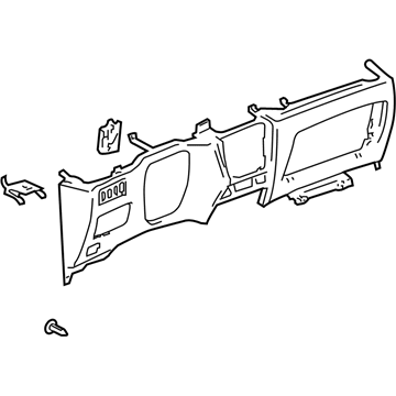 Pontiac Dash Panel Vent Portion Covers - 88970546