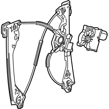 2022 Chevrolet Colorado Window Regulator - 84864994