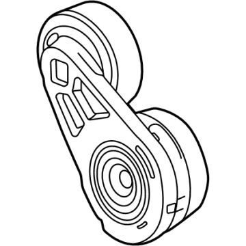 Chevrolet Corvette Timing Belt Tensioner - 12708931