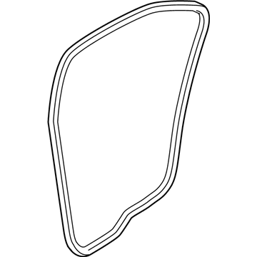 2005 Pontiac G6 Door Seal - 25927472