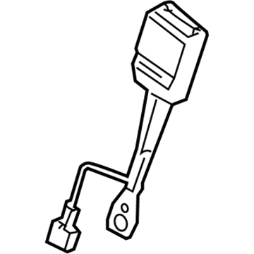 2019 Cadillac CTS Seat Belt - 19356293