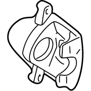 18048675 GM Front Brake Caliper Assembly Illustration 1 of 1