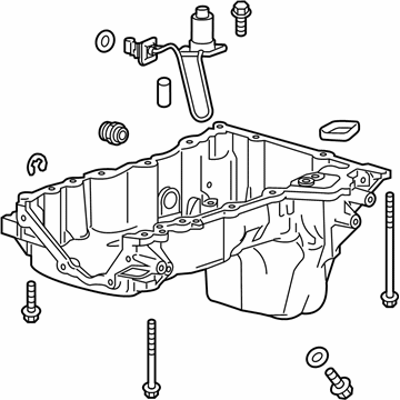 2022 Chevrolet Colorado Oil Pan - 25202729