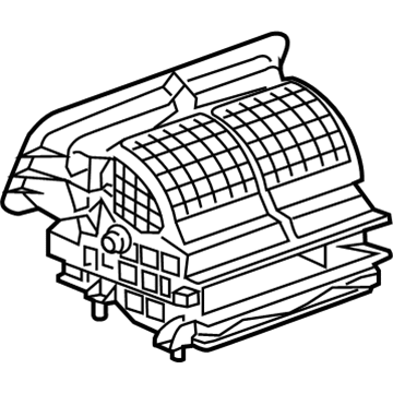 84290041 - Genuine GM Air Inlet Housing Assembly
