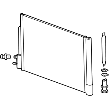 GM 84297681 CONDENSER,A/C