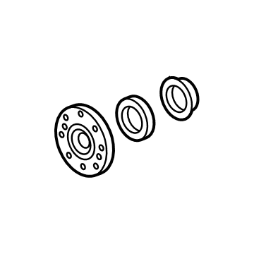 Cadillac Escalade Driveshaft Yokes - 84446298