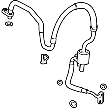 Buick LaCrosse A/C Hose - 84448822