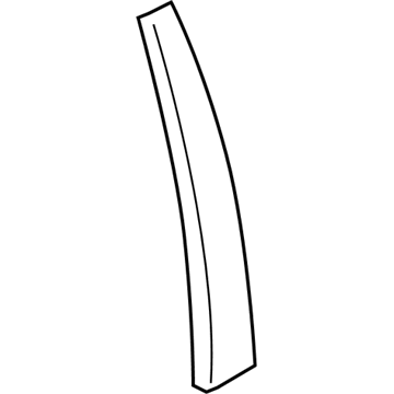 GM 23377433 Applique Assembly, Front Side Door Window Frame Rear