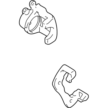 2002 Chevrolet Tracker Brake Calipers - 91177048