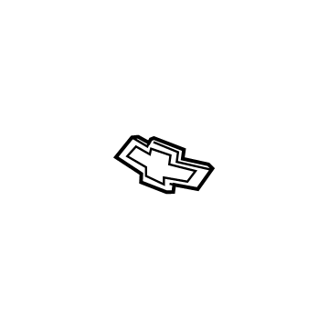 GM 23125928 Front Grille Emblem Assembly