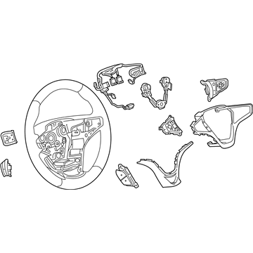 Chevrolet Volt Steering Wheel - 84816636