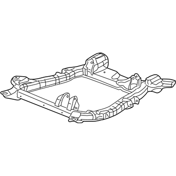 GM 15932419 Frame, Drivetrain & Front Suspension