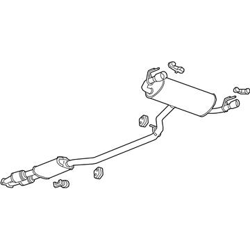 Chevrolet Blazer Muffler - 86822580
