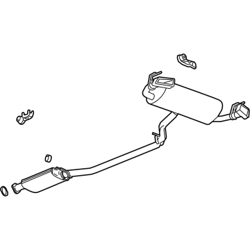 Cadillac XT5 Muffler - 84997135