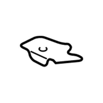 15070071 GM Seal Assembly, Back Body Opening Lower Frame Filler (To Intake) Illustration 1 of 1