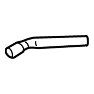 GM 10303675 Hose, Fuel Tank Filler 10303675 GM Hose, Fuel Tank Filler Illustration 1 of 1
