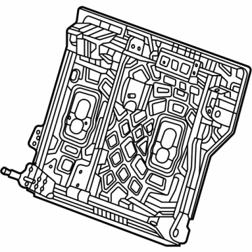 GM 85564849 FRAME ASM-R/SEAT BK