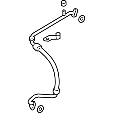 2017 Chevrolet City Express A/C Hose - 19318254