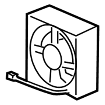 GM, GM 15291365 Fan Assembly - Generator Battery Vent
