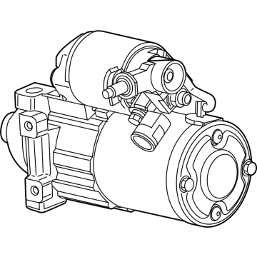 GM 12724248 STARTER ASM-. 12724248 GM STARTER ASM-. Illustration 1 of 1