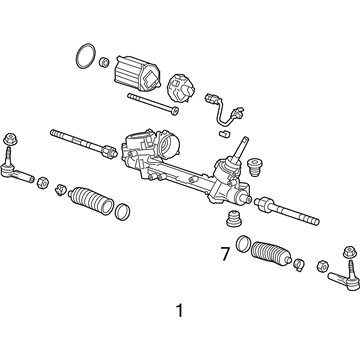 Buick Verano Rack And Pinion - 39107561