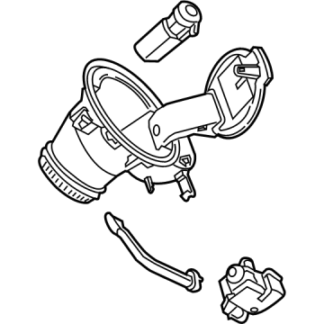GM 84145740 Housing Assembly, Fuel Tank Filler Pipe