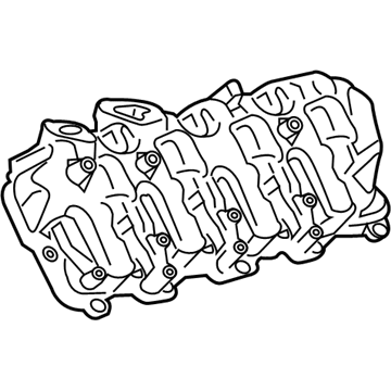 12677065 GM Valve Rocker Arm Cover Assembly Illustration 1 of 1