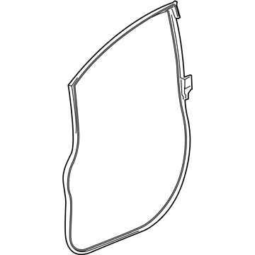 2021 Chevrolet Bolt EV Door Seal - 42562283