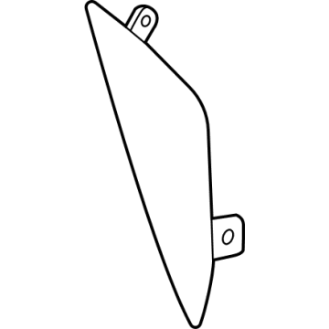 42713216 - Genuine GM Bracket, Rear Body Structure Stop Lp