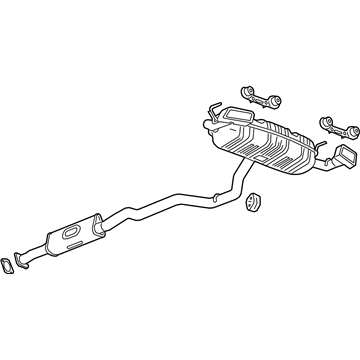 Chevrolet Blazer Muffler - 84724454