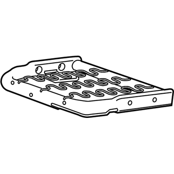 GM 84000624 Frame Assembly, Rear Seat Cushion