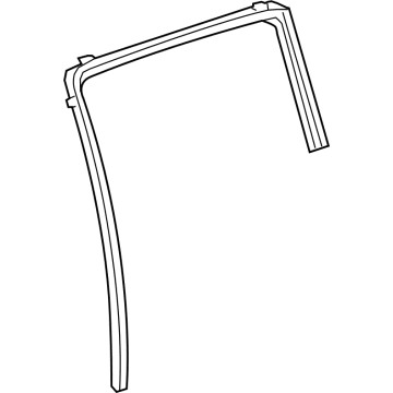 2022 Chevrolet Spark Door Seal - 42389908