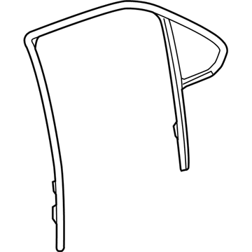 2017 GMC Terrain Weather Strip - 22810022