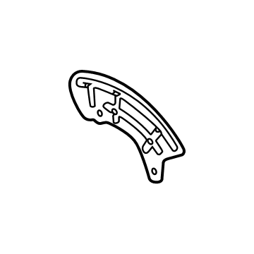 2023 Chevrolet Corvette Brake Backing Plate - 84035690