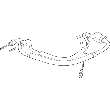 2022 Chevrolet Corvette A/C Hose - 84525737