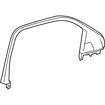 2016 Chevrolet Silverado Door Moldings - 23234336