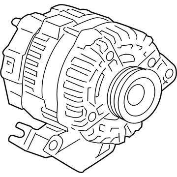 2007 Pontiac Torrent Alternator - 84009385