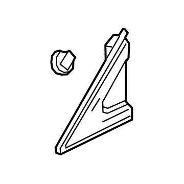 84759934 - Genuine GM Molding Assembly, F/Fdr Upr Rr
